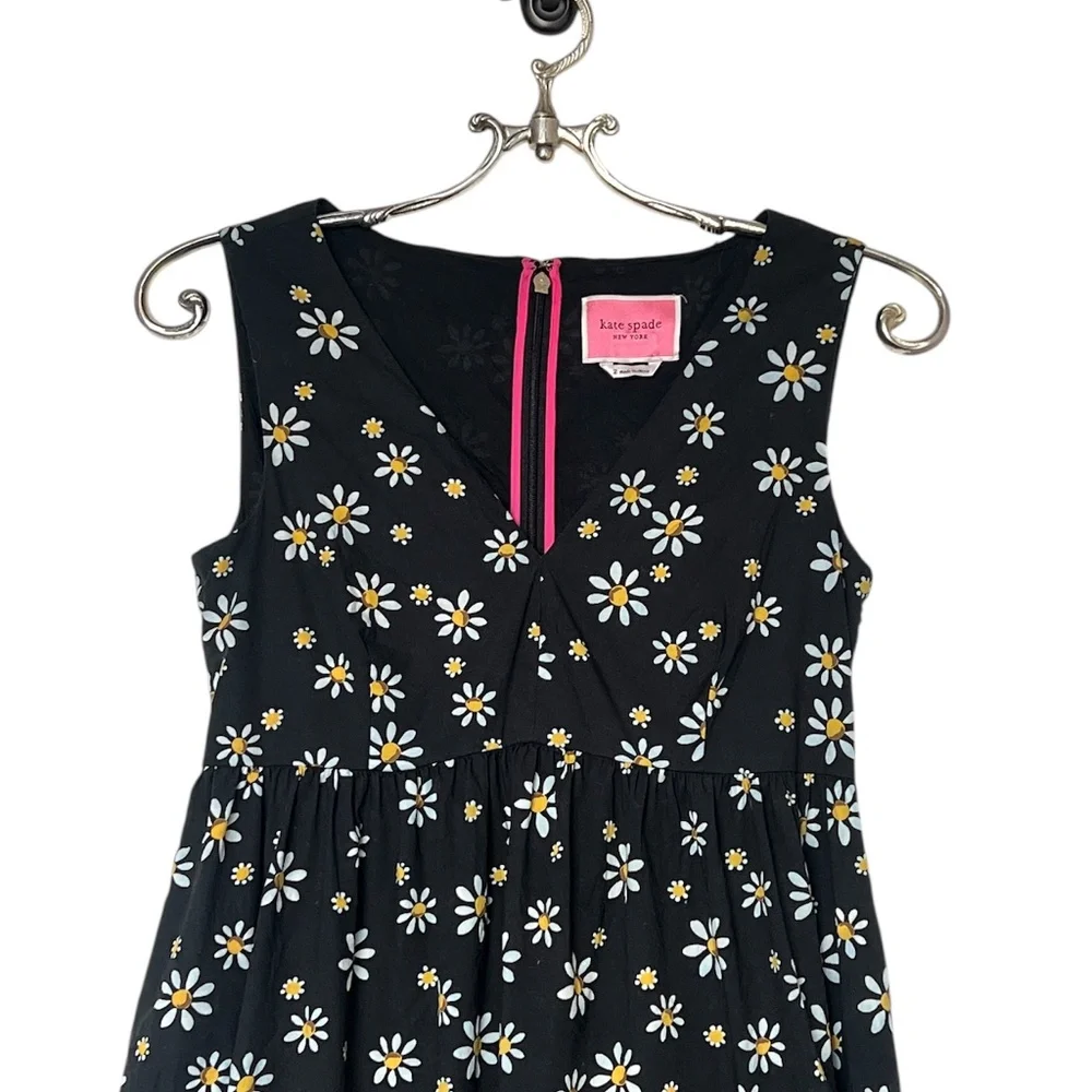 Kate Spade New York Daisy Dots Vineyard Mini Dress Size 2